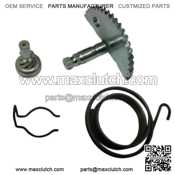 PEUGEOT SPEEDFIGHT 50 KICKSTART PINION QUADRANT SPRING AND SHAFT Copy