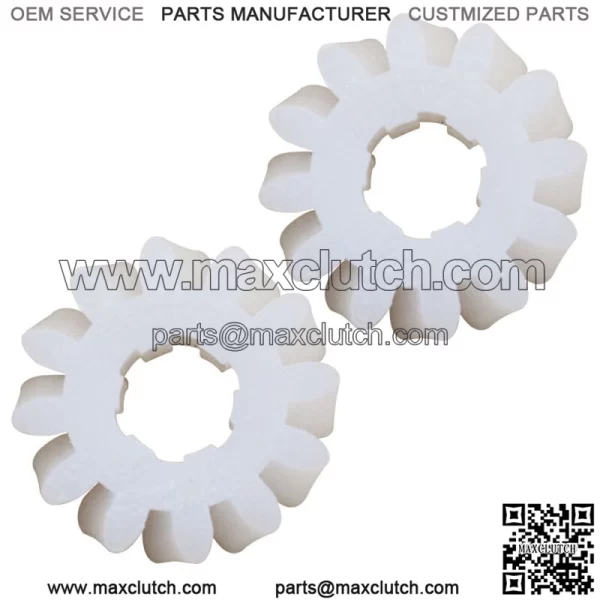 2x White Reclining Car Seat Gear For BMW E36 320i 325i M3 Replacement Repair Kit