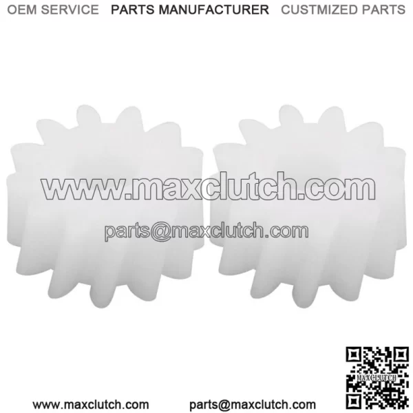 2x White Reclining Car Seat Gear For BMW E36 320i 325i M3 Replacement Repair Kit - Image 2