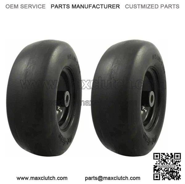 2 Flat Free Tires For  TimeCutter SS 4235 Cub Cadet 50 Troy-Bilt Mustang 42