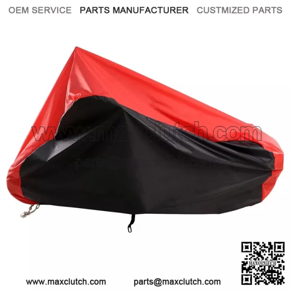 Motorcycle Cover M Waterproof Dust Rain Protector Scooter For Yamaha Zuma 50 125 - Image 2