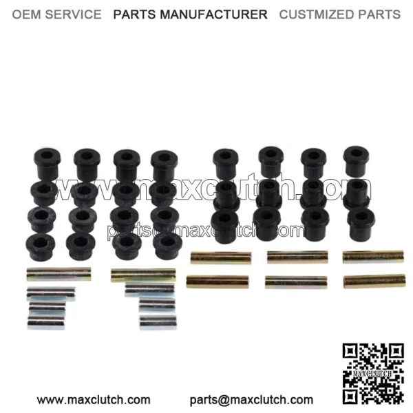 Front Rear End Bushing Kit for Club Car DS Carryall, Front Rear Springs & A-Arms