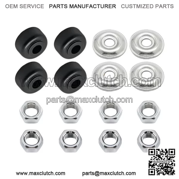 Golf Cart Shock Bushing Kit for Club Car DS/Precedent EZGO TXT/Marathon 1982+