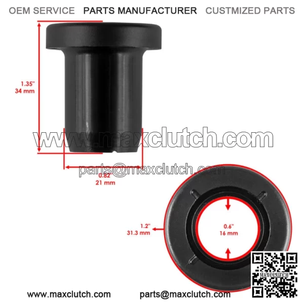 Rear A-Arm Short Bushing Kit for Polaris Sportsman 800 HO EFI 2008 2009 For: Polaris Sportsman 800 - Image 2
