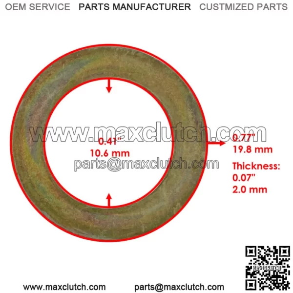 5139929 7556153 5436973 7517873 Rear Control Arm Bushing Kit for Polaris - Image 3