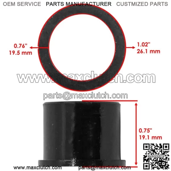 532406013 Axle Bushing For Husqvarna Jonsered Dixon Poulan CTH184 LT2114 - Image 2