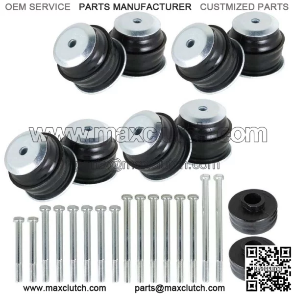 For Ford Super Duty F250 F350 2008-2016 2WD 4WD KF04060BK Body Mount Bushing Kit