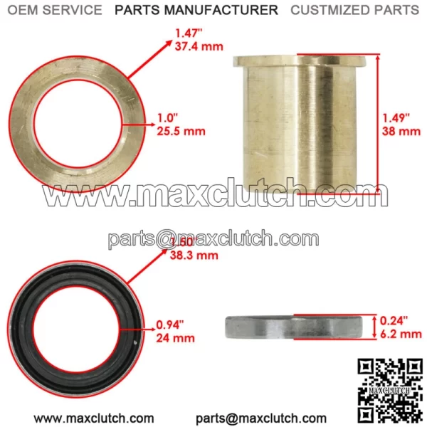 6732271 7325259 Undercarriage Keyway Pin Kit for Bobcat MT50 MT52 MT55 MT85 - Image 2