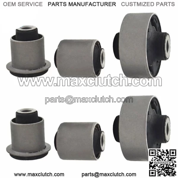 Set of 6 Front Lower Control Arm Inner & Outer Bushing For Accord TL TSX