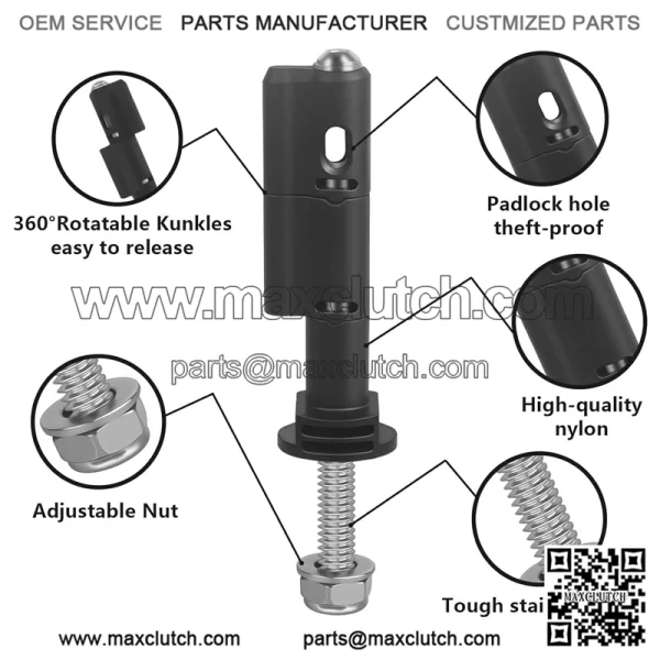 MaxTrax MKII Breakaway Plate Retention Pin - Image 2