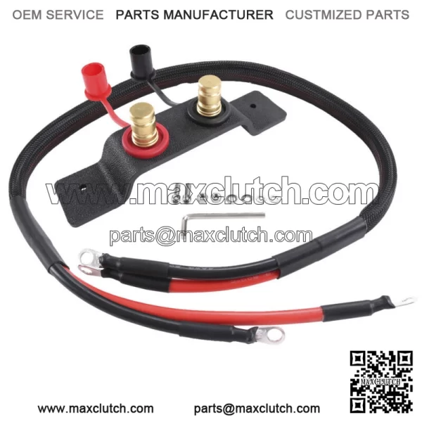 Remote Battery Terminal Relocation Kit Battery Jump Post  For Can-Am Maverick X3 For: More than one vehicle