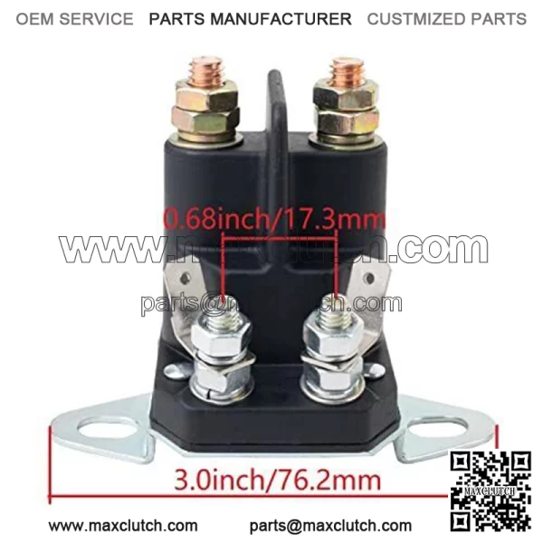 117-1197 Solenoid 12V for  Timecutter Ss5000 Z4200 Ss4225 Ss4235 - Image 3