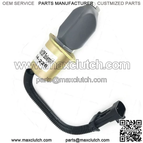 For Bobcat Fuel Shutoff Solenoid 743 751 753 763 773 Skid Steer Shutoff - Image 2