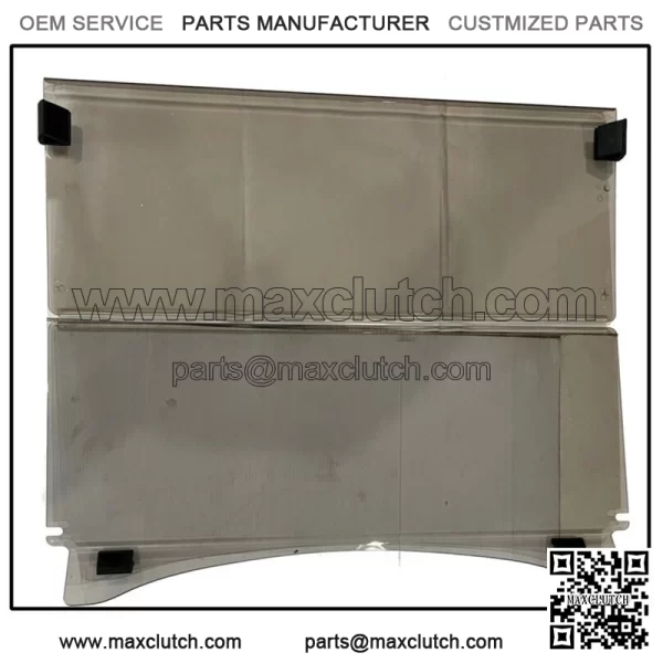 Golf Cart Foldable Tinted Windshield fits Club Car Precedent Golf Cart 2004 - Up