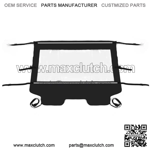 Rear Window Soft Windshield Windscreen Fits 2014-2023 Kawasaki TERYX 4 800 Model For: Kawasaki Teryx4 800