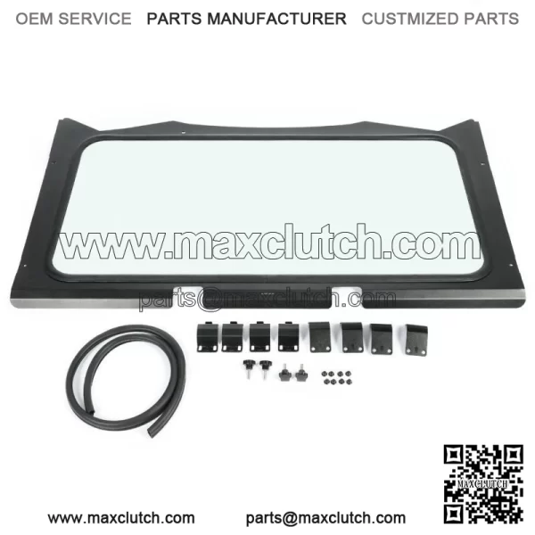 For 2016-2022 KAWASAKI KRF800 TERYX/TERYX4 Full Clear Glass Windshield For: More than one vehicle
