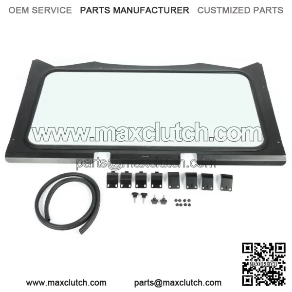 For 2016-2022 Kawasaki Teryx 800 /Teryx4 Full Clear Glass Windshield Steel For: More than one vehicle - Image 3