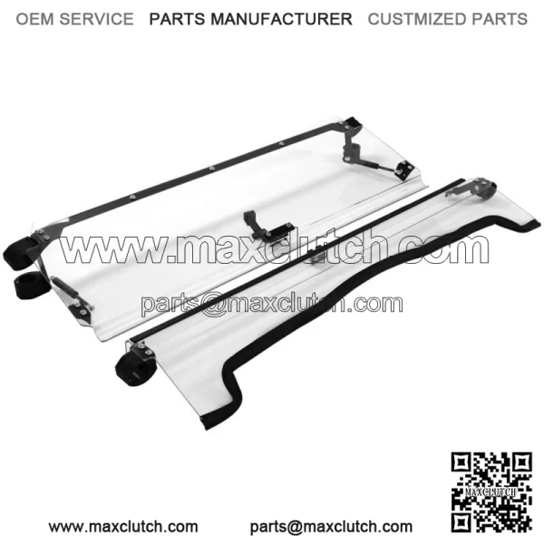 For Kawasaki Teryx 750 800 12-15 Front 3-in-1 Folding Windshield Windscreen For: More than one vehicle - Image 2