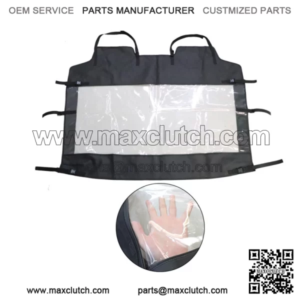 Rear Window Shield Windshield For Kawasaki Teryx4 800 UTV 2014-2019 - Image 2