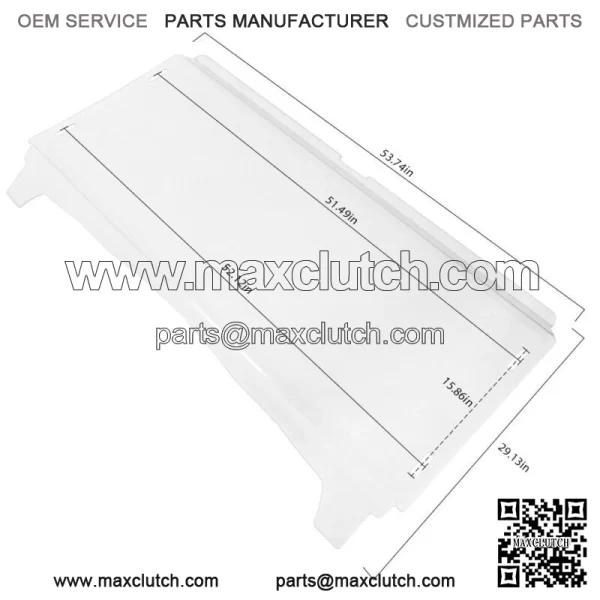 Clear Windshield Scratch Resistant 2014 2015 For Kawasaki Teryx 800/ Teryx 4 800 - Image 5