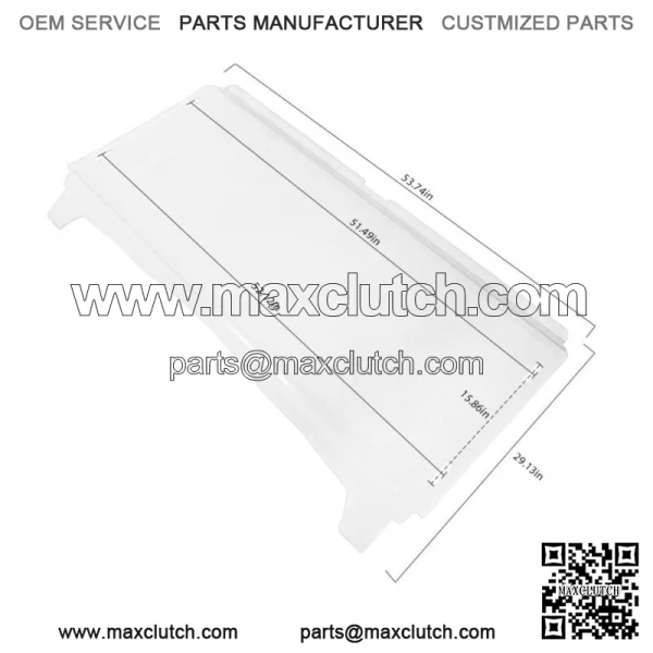 Standard Full Windshield For Kawasaki Teryx 800 / 4 800 / S - Image 2