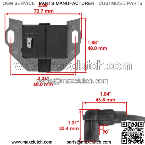 21171-7034 21171-7007 Ignition Coil for Kawasaki FH500V - Image 2