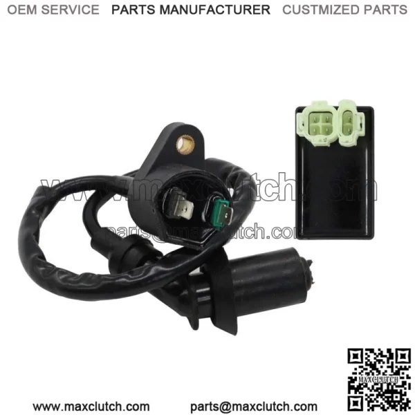ATV Ignition Coil and CDI Box 88-99 Fits Honda TRX300 Fourtrax 300 TRX300FW 2X4 (For: Honda)