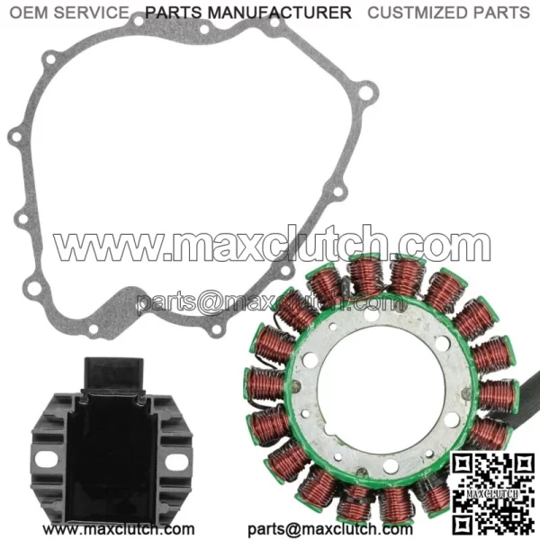Stator and Regulator Rectifier for Yamaha Rhino 660 YXR660 2004-2007 with Gasket (for: Yamaha Rhino 660 2006) - Image 5