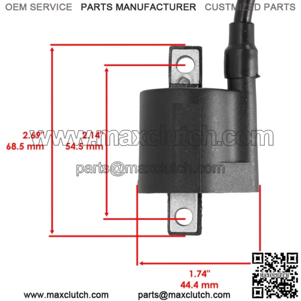 Ignition Coil For Yamaha Rhino 660 YXR660 YXR66 4WD 2006 2007 ATV Ignition Coil (For: Yamaha Rhino 660 2006) - Image 2