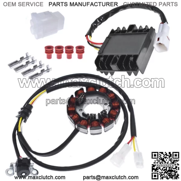 NEW Stator and Regulator Rectifier for YAMAHA YFZ450 2004 2005 2006 2007 2008-2013