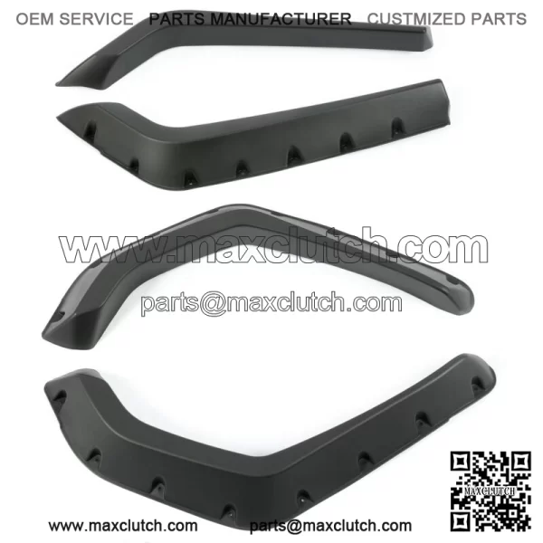 4* Fender Flares Set Arches Extensions For 2008-2010 Polaris RZR 800 4-800 800S (For: Polaris) - Image 5
