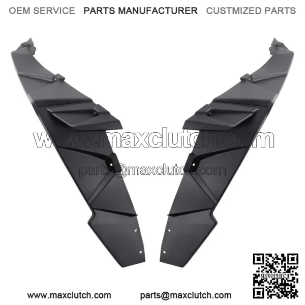 4pcs Rear XXL Extended Fender Flares Compatible with Polaris RZR 1000 2014-2023 (For: Polaris) - Image 3