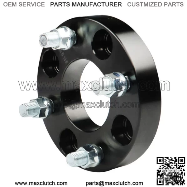 4pcs 1 inch 4x4 Black ATV Wheel Spacers Fit EZ GO EZGO Club Car Golf Car - Image 2