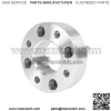 Wheel Flange 1.5" 4x101.6mm Hub Hole 62mm Thread Size 1/2"x20 Silver 4 pcs - Image 2