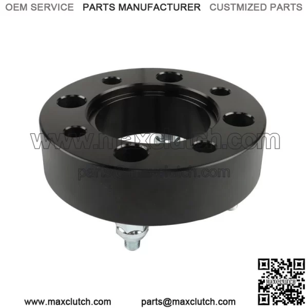 Wheel Spacers for Honda 4x110 1.5" 74mm Hub Hole M10x1.25 Studs 4pcs Black - Image 2