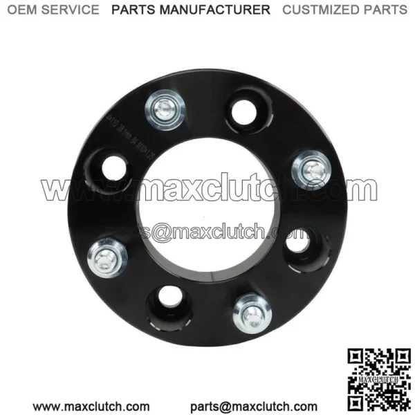 Wheel Spacers for Honda 4x110 1.5" 74mm Hub Hole M10x1.25 Studs 4pcs Black - Image 5