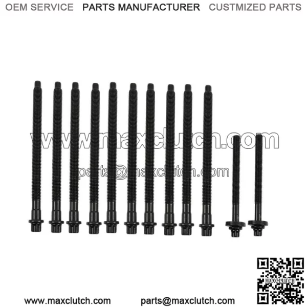 For 2007-2012 Mini Cooper R56 1.6L Engine Cylinder Head Gasket 1.20mm Thickness Bolt Kit - Image 4