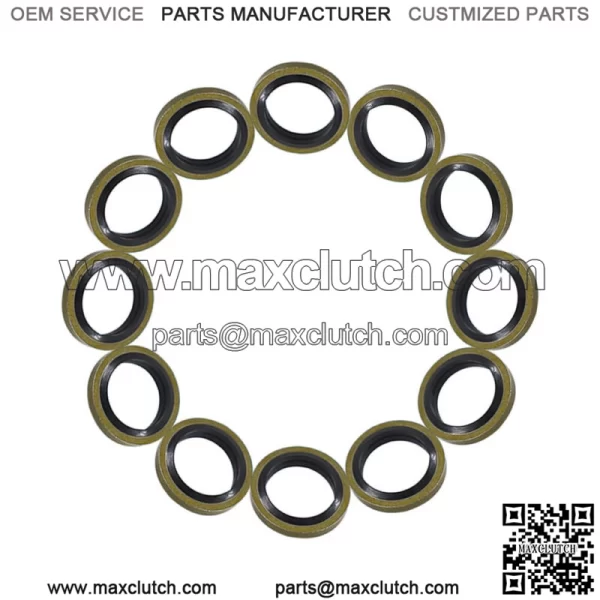 12mm Seals Fuel Line Sealing Washer 12V 24V 5.9 For Cummins 3963983 - Image 2