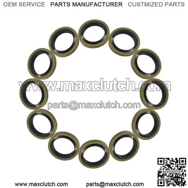 12mm Seals Fuel Line Sealing Washer 12V 24V 5.9 For Cummins 3963983 - Image 3