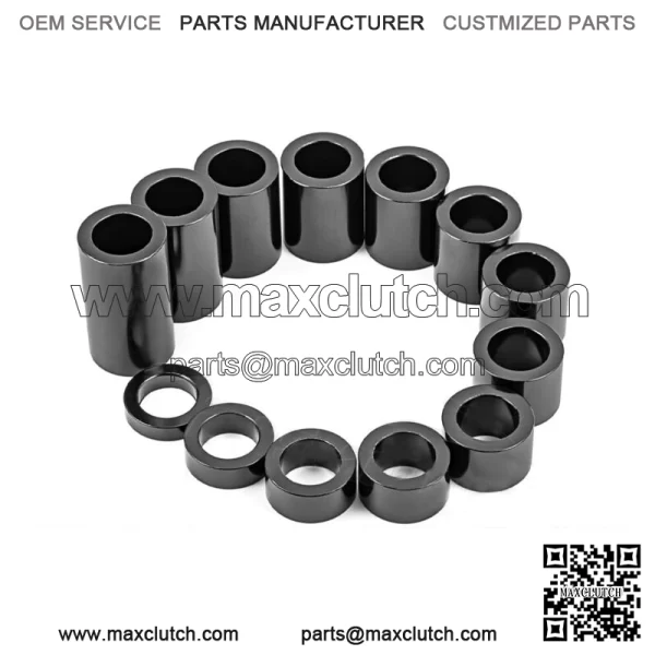 13x Motorcycle Wheel Axle Spacers 3/4" ID 1-1/8" OD Customs For Harley Davidson