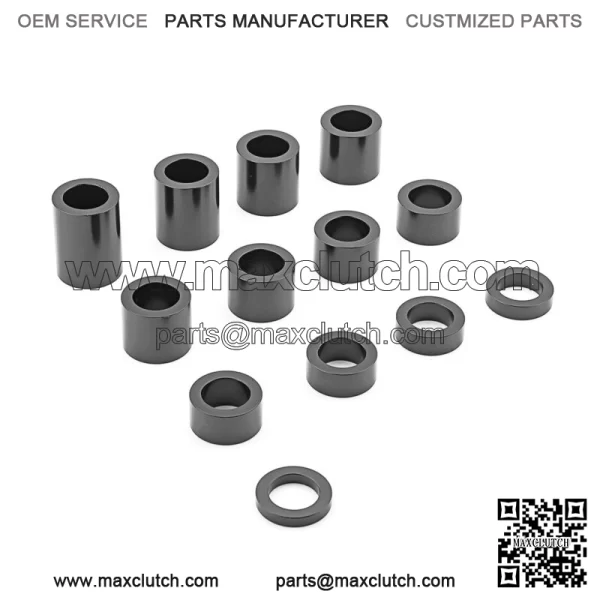 Wheel Axle Spacers Kit I.D. 1" O.D. 1.5" For Harley Heritage Softail Fat Boy Bob