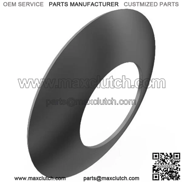 Concave washer