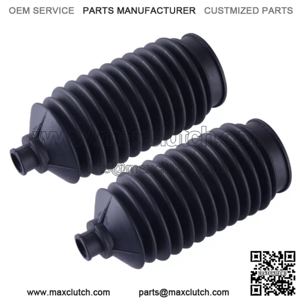 2Pc Car Long Steering Bellow Dust Seal Fit For Golf Cart Club Car DS 1984-96 New