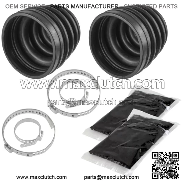 Rear Axle Outer Inner CV Boot Kit for Polaris Sportsman 700 800 EFI 2006 2007 For: Polaris Sportsman 800 - Image 3