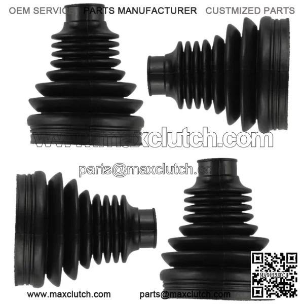 2 Rear Axle Inner And Outer CV Boot Kits for Polaris Sportsman 800 EFI 2008-2010 For: Polaris Sportsman 800 - Image 4