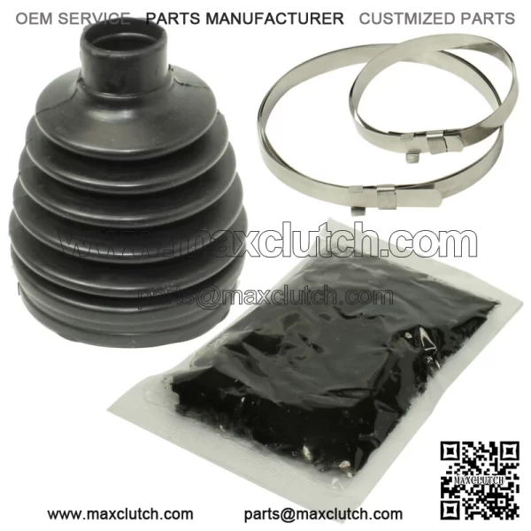 Rear Axle Inner Outer CV Boot Kit for Polaris Sportsman 800 EFI 2008 2009 2010 For: Polaris Sportsman 800