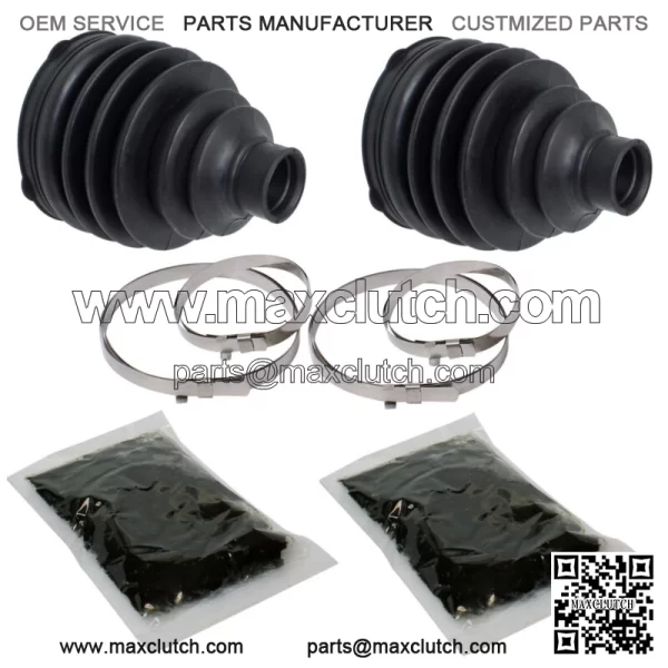 Front Axle Inner Outer CV Boot Kit for Polaris Sportsman Touring 800 EFI 08-09 For: Polaris Sportsman 800