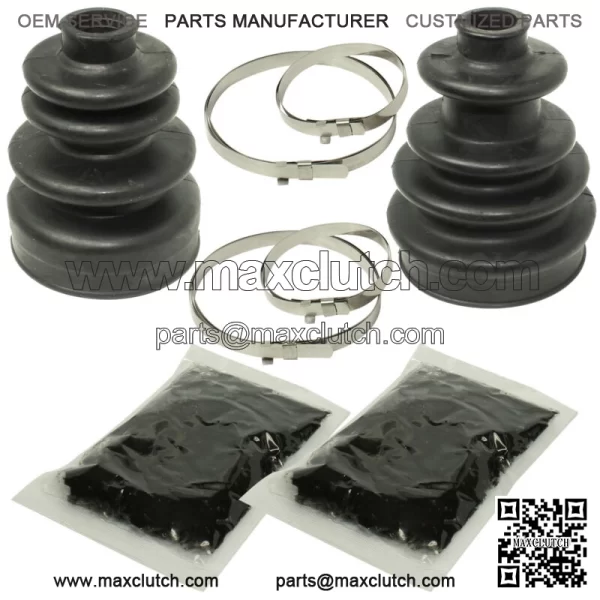 Front Axle Inner Outer CV Boot Kits for Polaris Sportsman 800 EFI 2006 2007 For: Polaris Sportsman 800