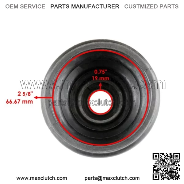 2 Front Axle Inner Outer CV Boot Kit fits Polaris Sportsman 700 800 MV7 4x4 2005 For: Polaris Sportsman 800 - Image 3