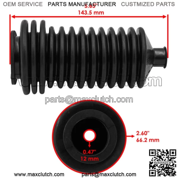 Rack & Pinion Boot Kit For Can-Am 715900077 715900078 - Image 2